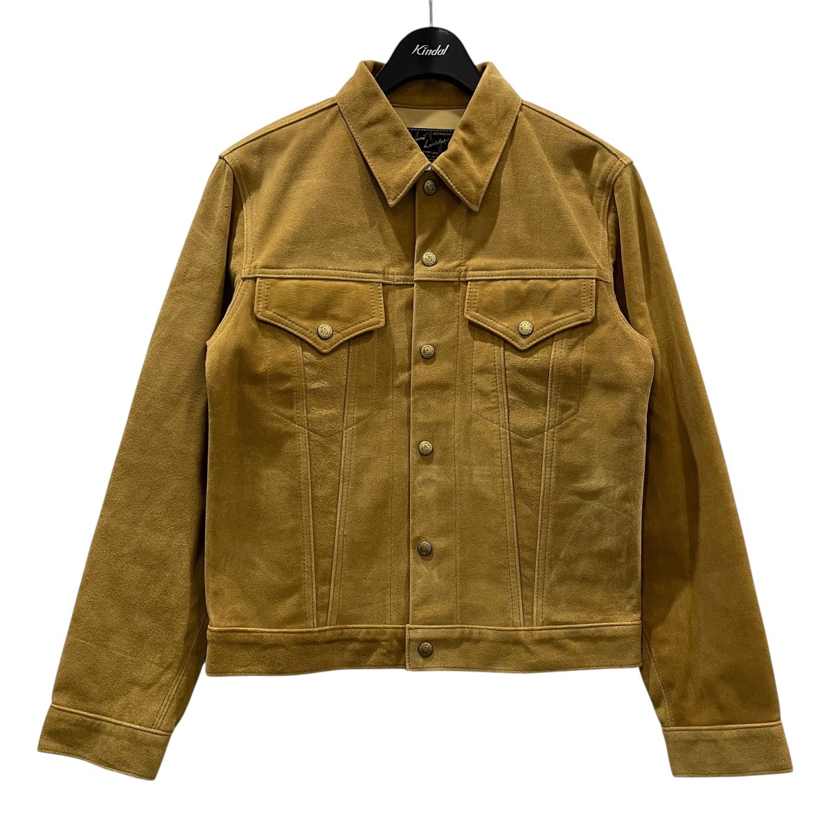 90's   スエードレザーカバーオールジャケット　古着 schott - SCHOTT / ショット | 90s ヴィンテージ USA製 3rd