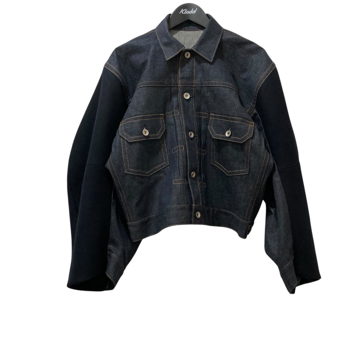 23AW［中古］Sacai ウールリバーシブルジャケット Lサイズ 楽天市場】【中古】sacai 23AW Wool Melton Blouson ジャケット