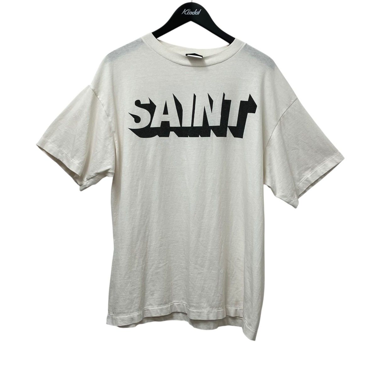 【中古】SAINT MICHAEL プルオーバー SM-HR1-0000-018 白いこと 大きさ：M 【150426】（仙マイケル）