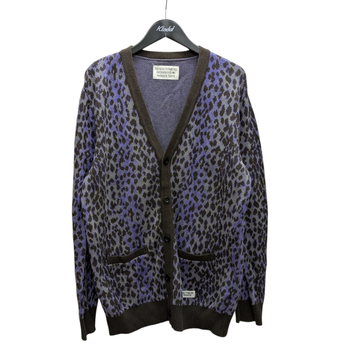 WACKO MARIA カーディガン　TIM LEHI 楽天市場】【中古】WACKO MARIA Tim Lehi Jacquard Cardigan