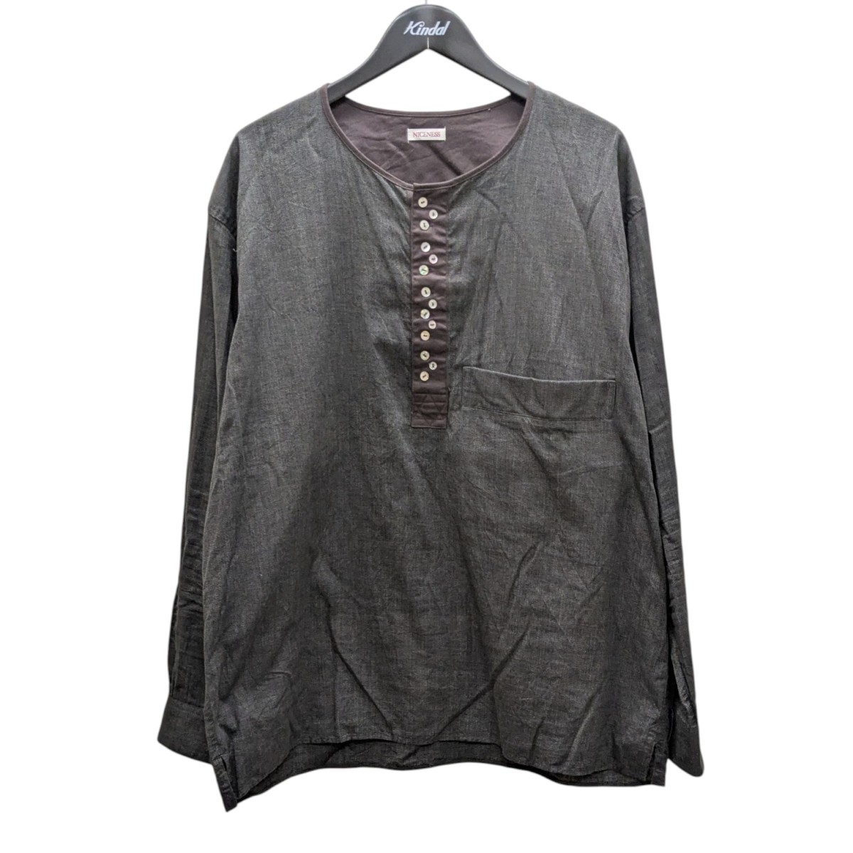 NICENESS ナイスネスADAMS シャツ　M NICENESS ナイスネスADAMS シャツ Lサイズ - メルカリ