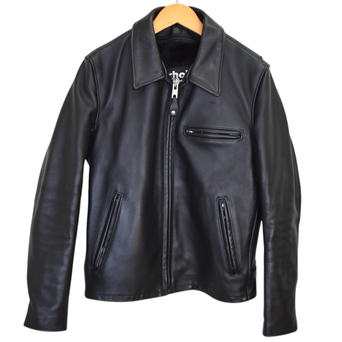 楽天市場】【中古】Schott SHEEP LEATHER 1st TRACKER JACKET