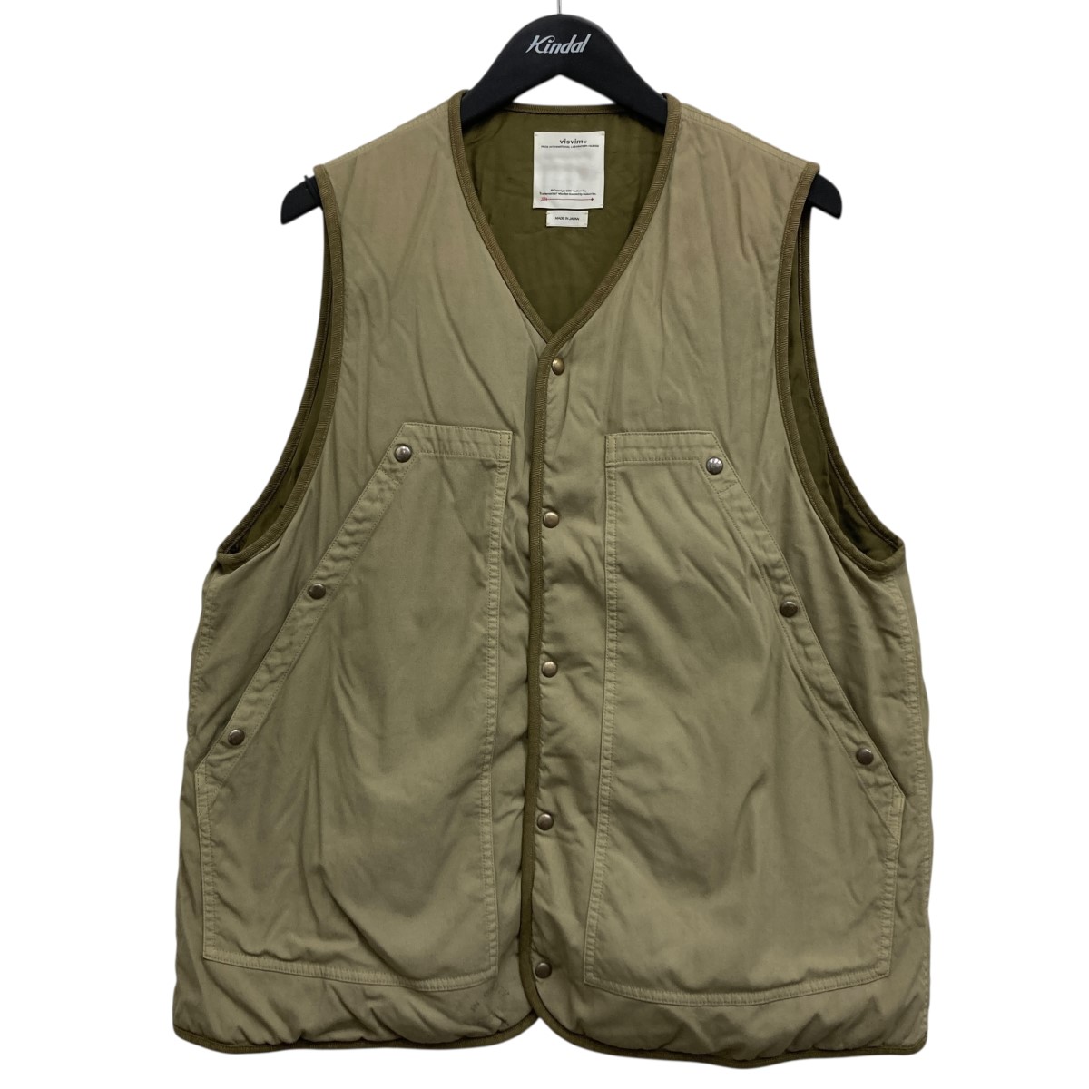 楽天市場】visvim ビズビム ベスト スタージェス ダウンベスト サイズ