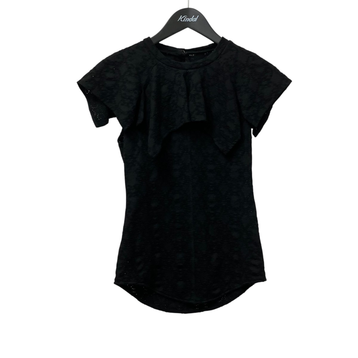 【中古】 FETICO　 LACE JACQUARD NO-SLEEVE ブラウス FTC242-0401 ブラック サイズ：1 【150426】（フェティコ）