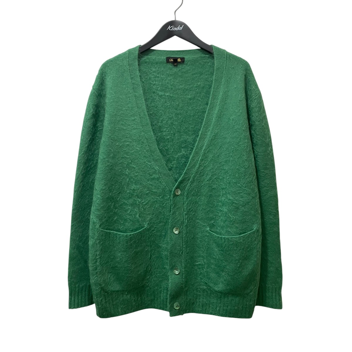 美品　ドゥロワー　ロングカーディガン Drawer（ドゥロワー）の「Drawer 7GフリンジVネックロングカーディガン