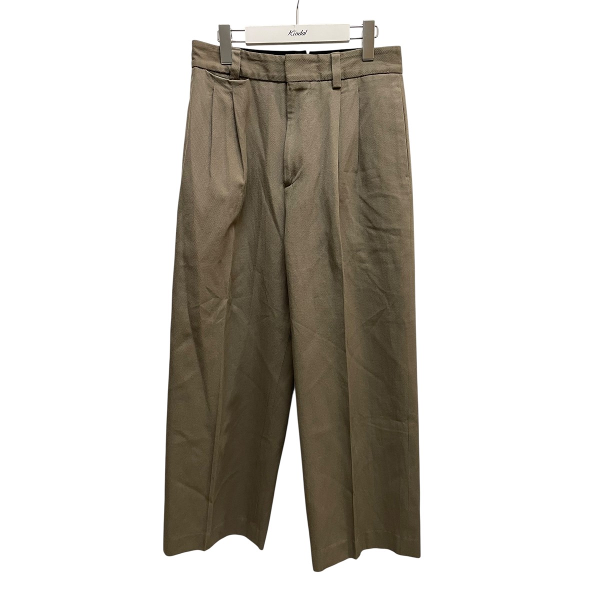 MARGARET HOWELL✨カシミヤ混ガウチョパンツ MHL. 【染/2022】マーガレットハウエル MARGARET HOWELL *WASHED