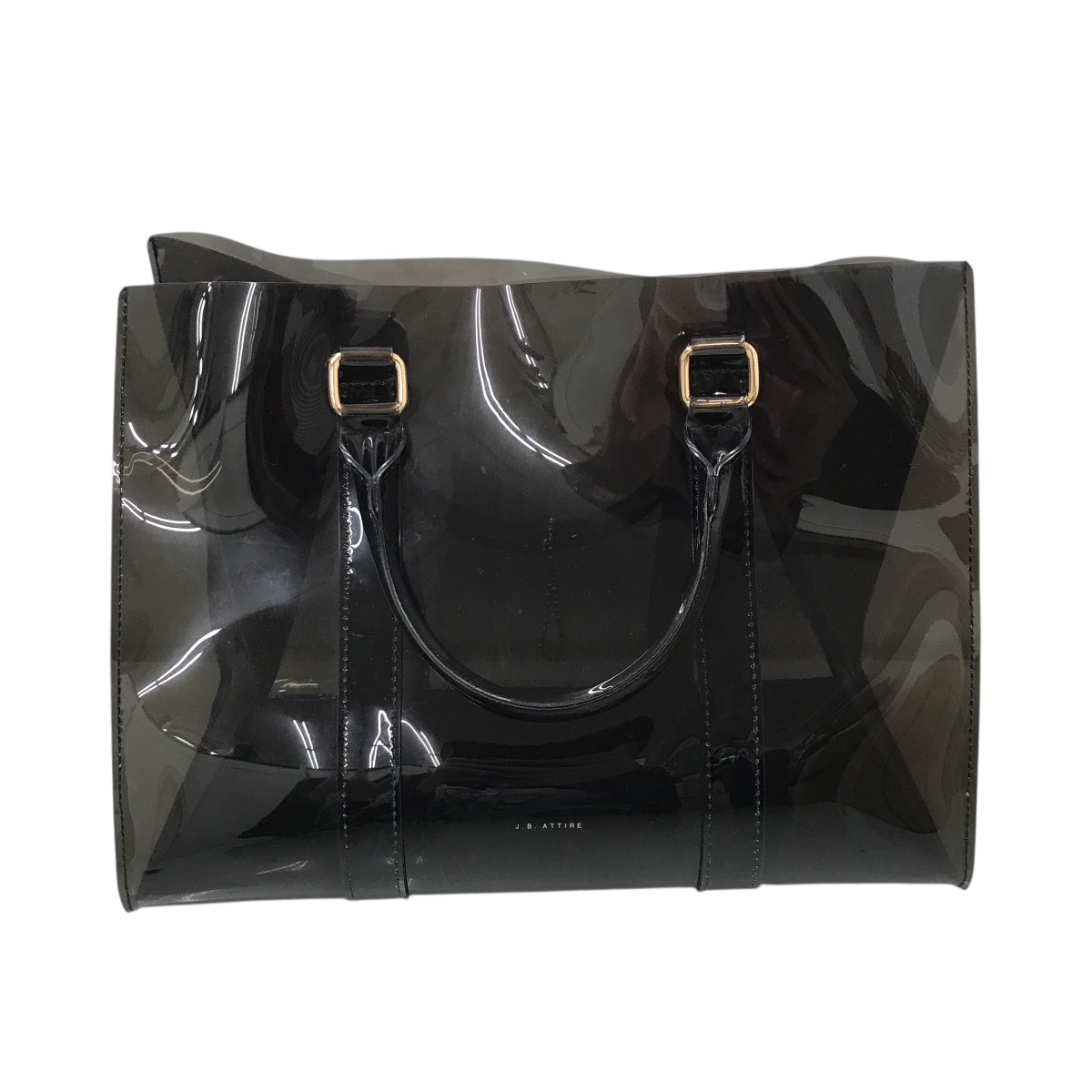 【中古】 J．B．ATTIRE　 IENA別注 Cannes ハンドバッグ ブラック 【280825】（ジェービーアタイア）