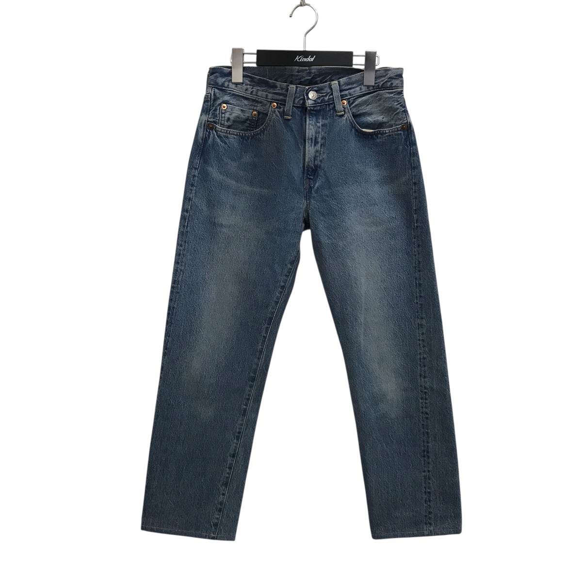 【中古】 LEVI’S VINTAGE CLOTHING　 50154-0108 レングスカット デニムパンツ インディゴ サイズ：28 【280825】（リーバイスヴィンテージクロージング）