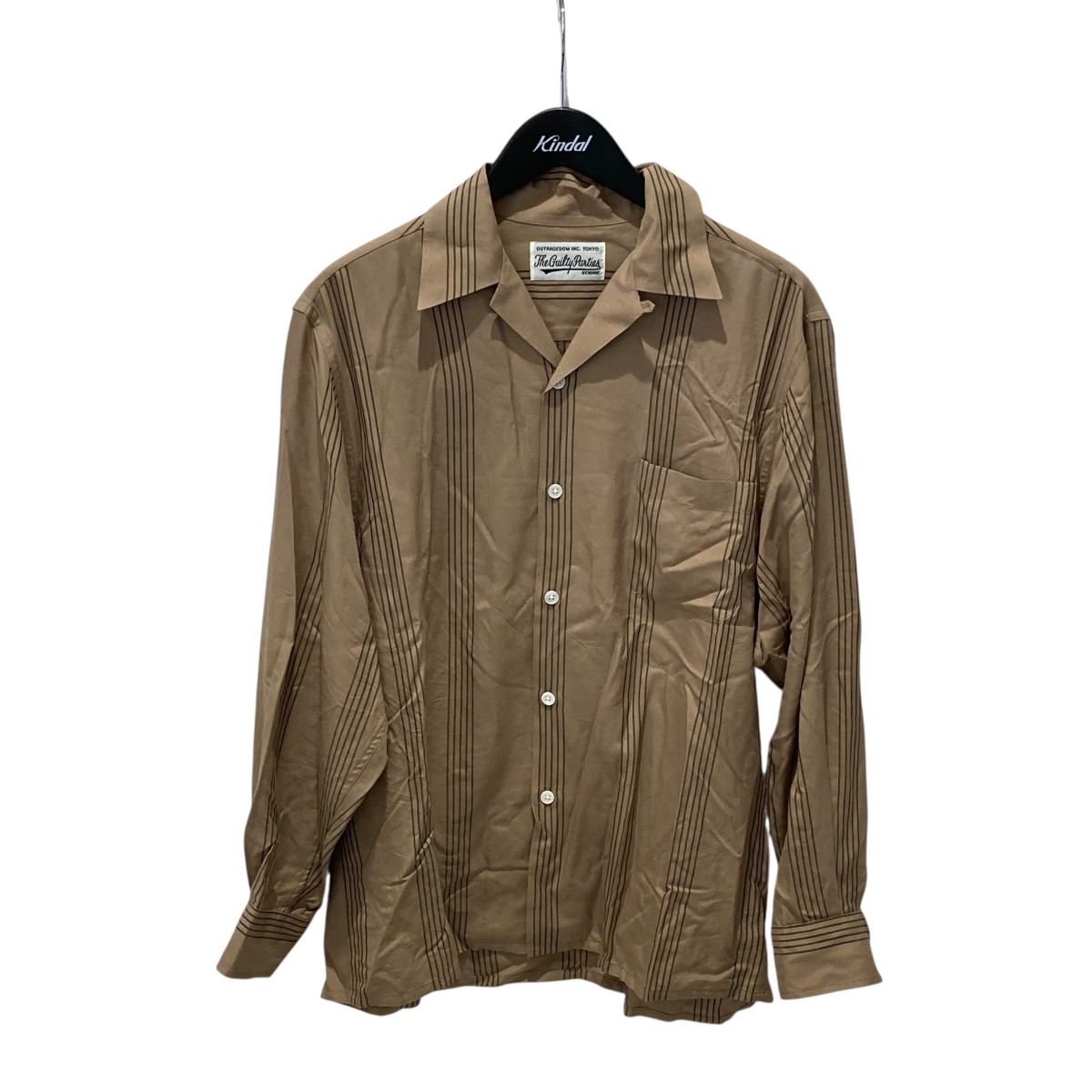 楽天市場】【中古】 WACKO MARIA (ワコマリア) PINSTRIPE OPEN COLLAR