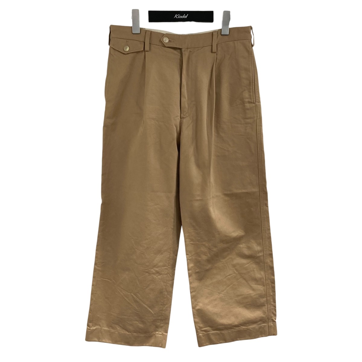 楽天市場】【中古】AURALEE WASHED FINX TWILL EASY WIDE PANTS