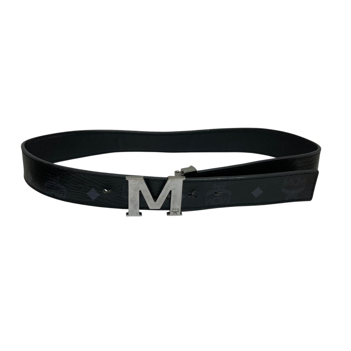 【中古】 MCM　 レザーベルト サイズ：44/110 【290825】（エムシーエム）