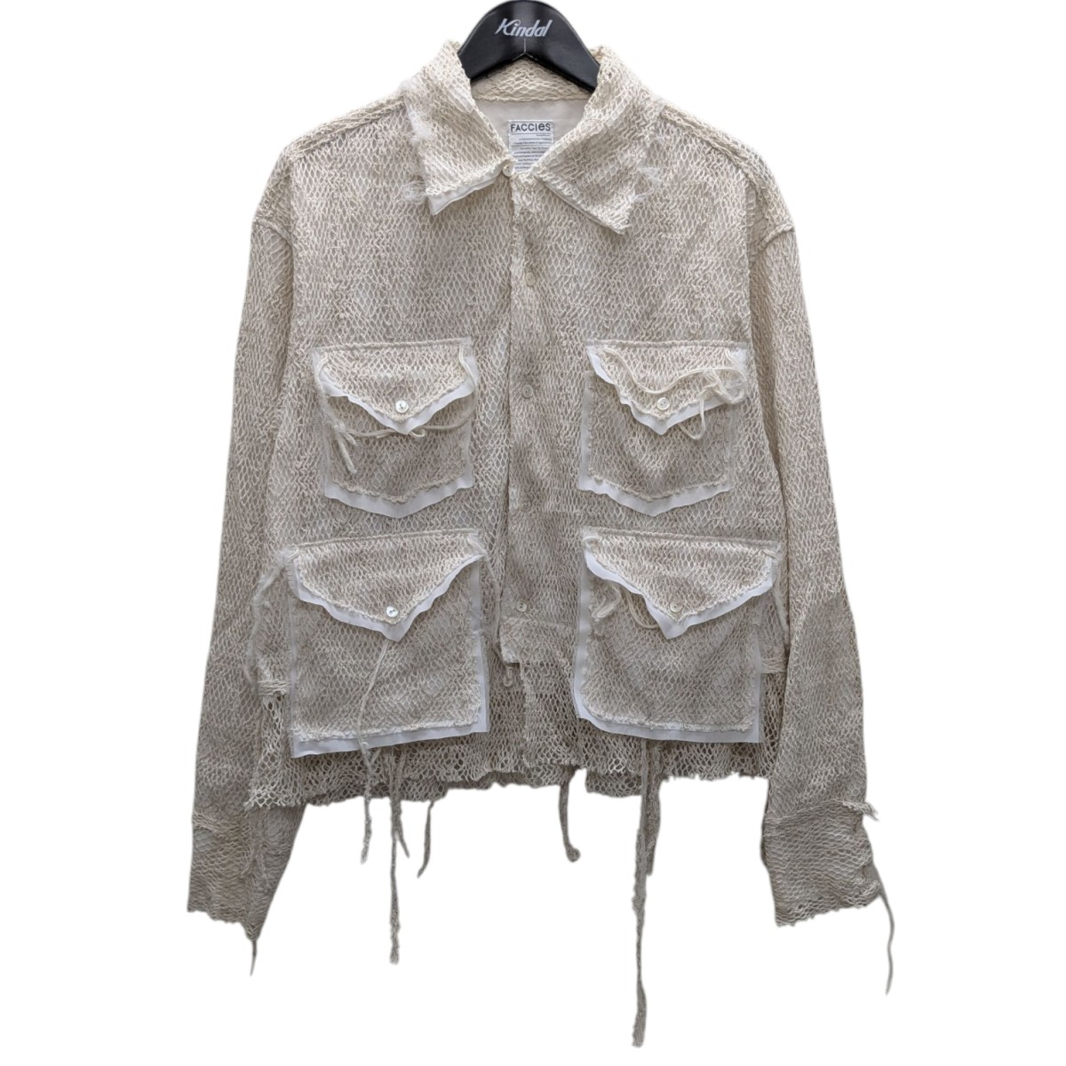 FACCIES ファチーズ 24SS COWBOY BLOUSON ポリエステルカウボーイブルゾン F24S03001-1 ブラック 2 ITFD9Q5H9FDH FACCIES ファチーズ 24SS COWBOY BLOUSON ポリエステルカウボーイ