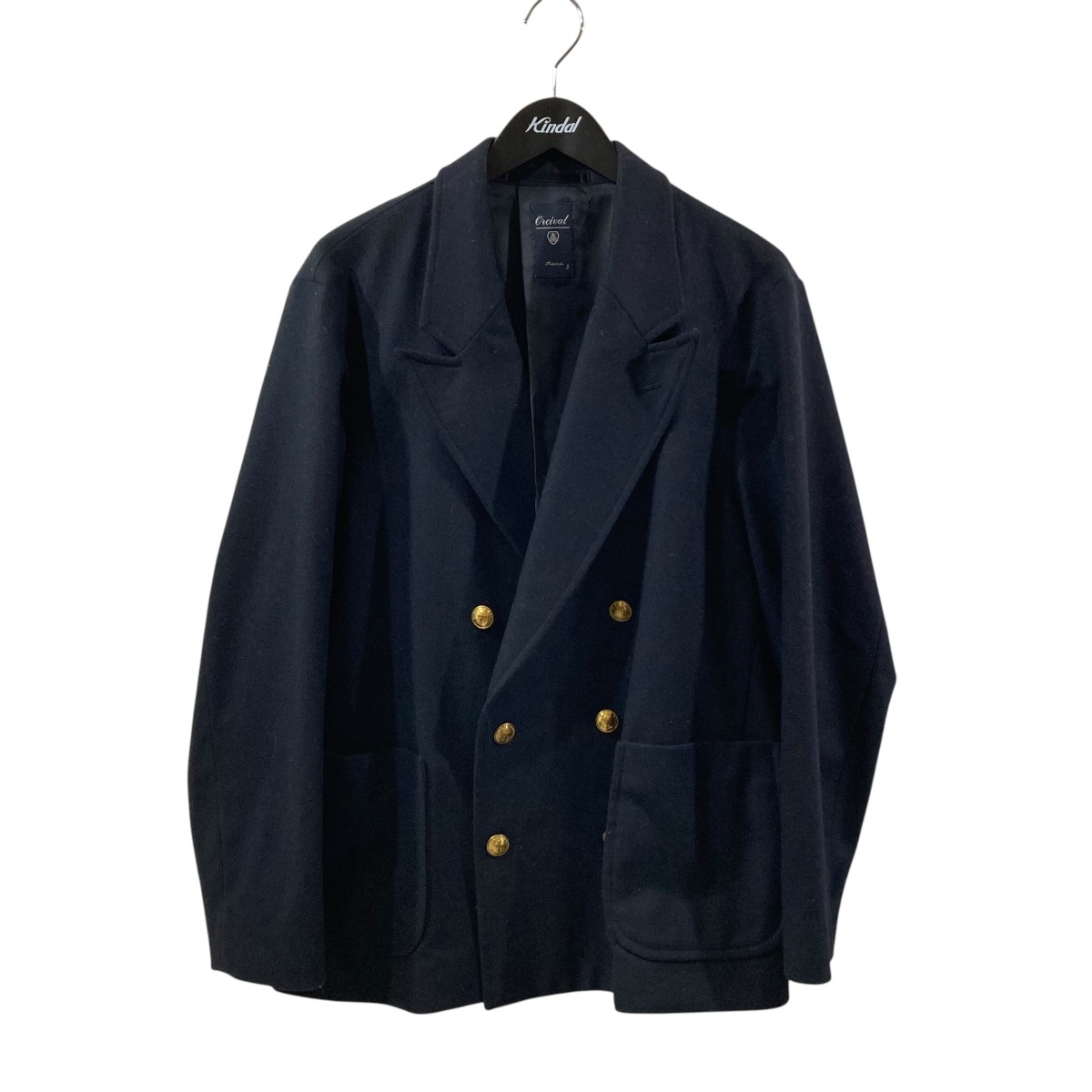 【中古】 ORCIVAL ブレザー OR-A0085 ネイビー サイズ：3 【価格見直し】