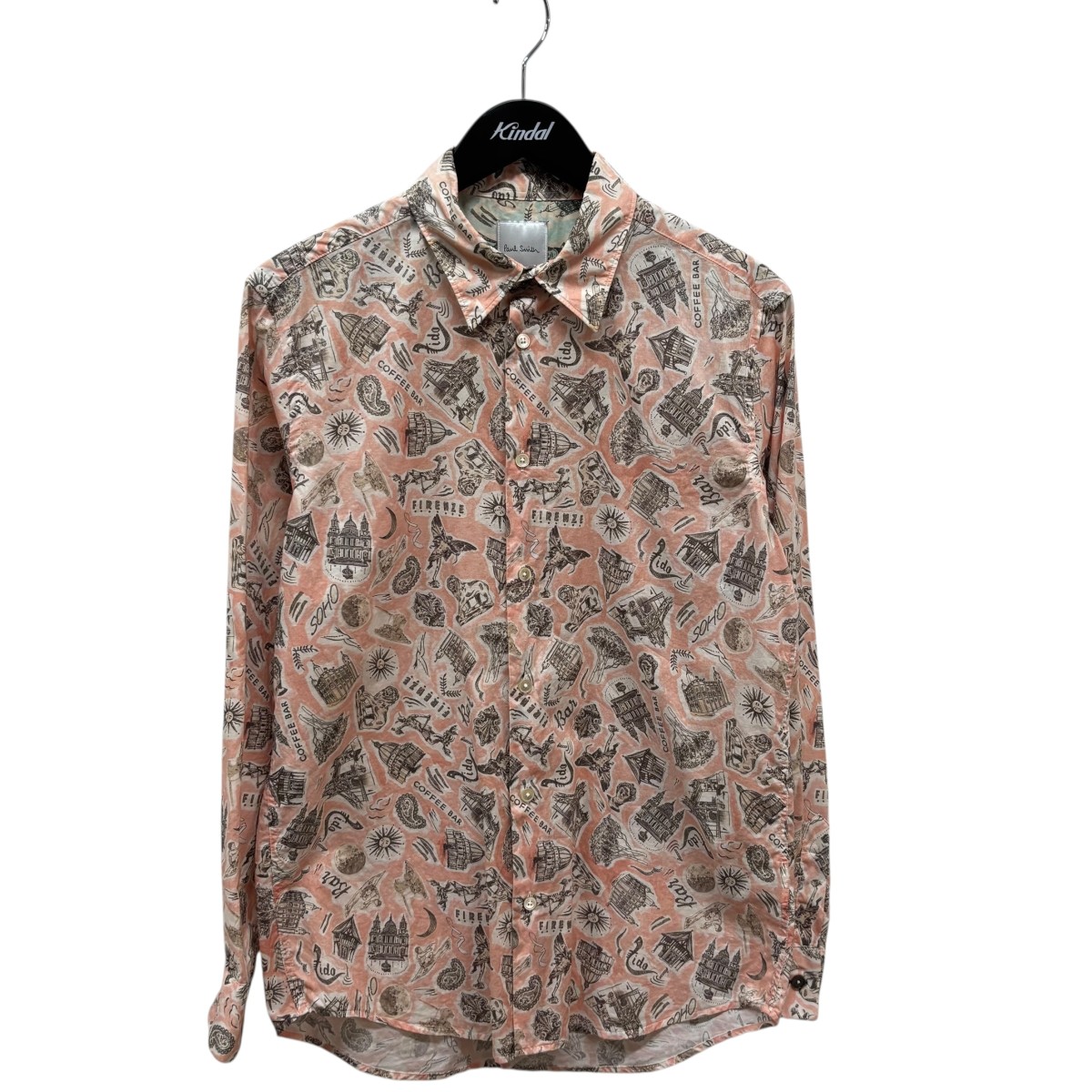 楽天市場】古着 Paul Smith ポールスミス ヒョウ柄 半袖 シャツ