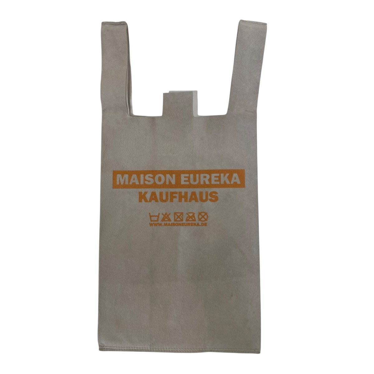 【中古】<br>MAISON EUREKA<br>Eco leather eco bag エコレザーエコバッグ グレー<br>【価格見直し】