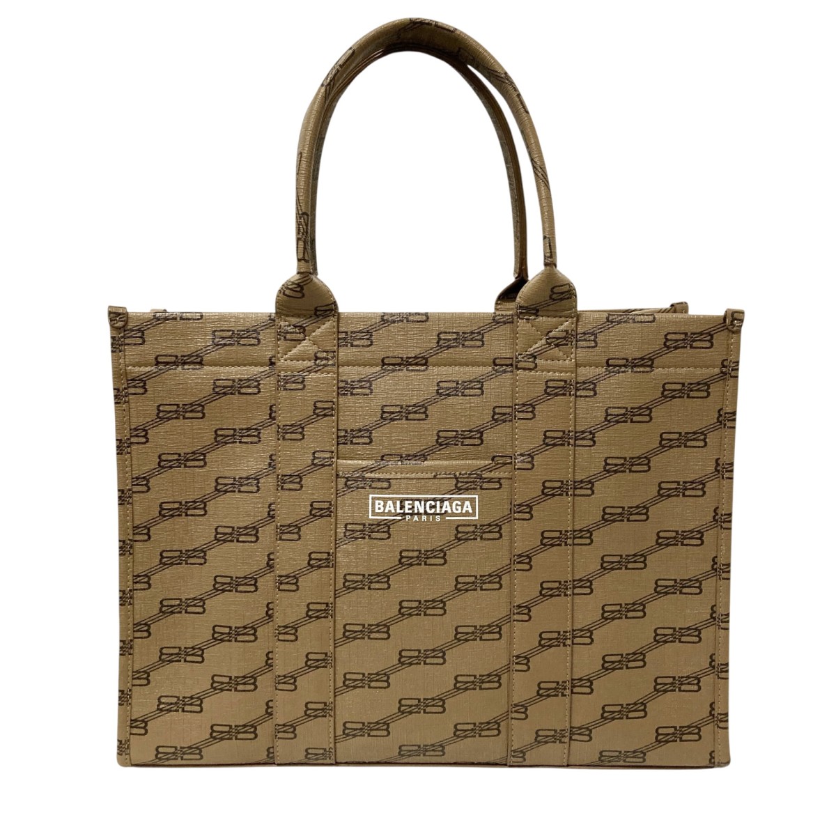 BALENCIAGA BBロゴ　ハンドバック BBロゴレザーハンドバッグ ヴィンテージ|バレンシアガ BALENCIAGA