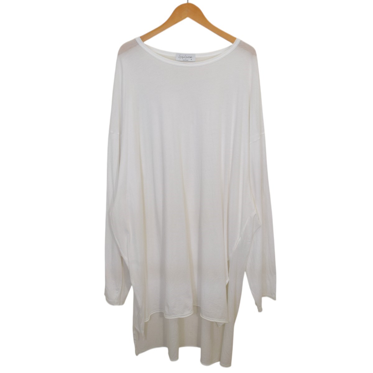 【極美品】ヨウジヤマモト　ビッグシルエット　ロングスリーブカットソー　黒 LIMI feu Autumn / Winter 2023-24 | Yohji Yamamoto (ヨウジヤマモト