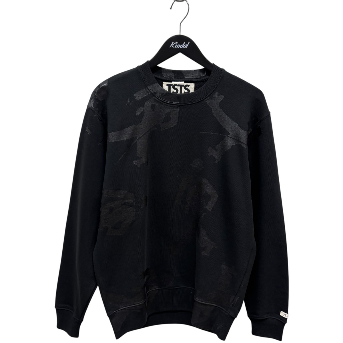 【中古】\u003cBR\u003eTSTS\u003cBR\u003eCHARLIE CHAPLIN SWEAT SHIRT BLACK 流汗 23AMM0101 黒いこと 大きさ：M\u003cBR\u003e【必要経費思いかえす】