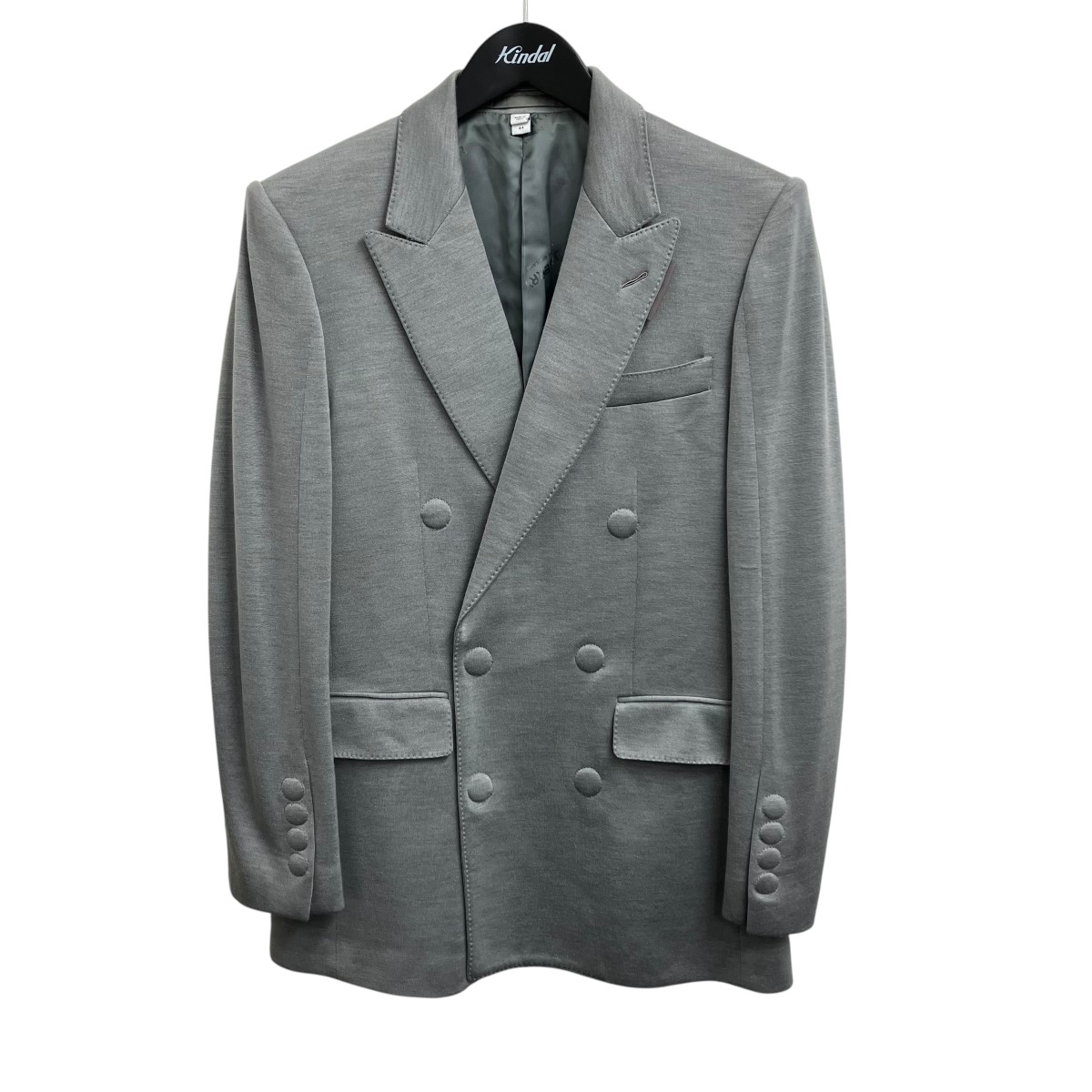 【中古】<br>BURBERRY<br>テーラードジャケット 4559252 ライトグレー サイズ：44<br>【価格見直し】