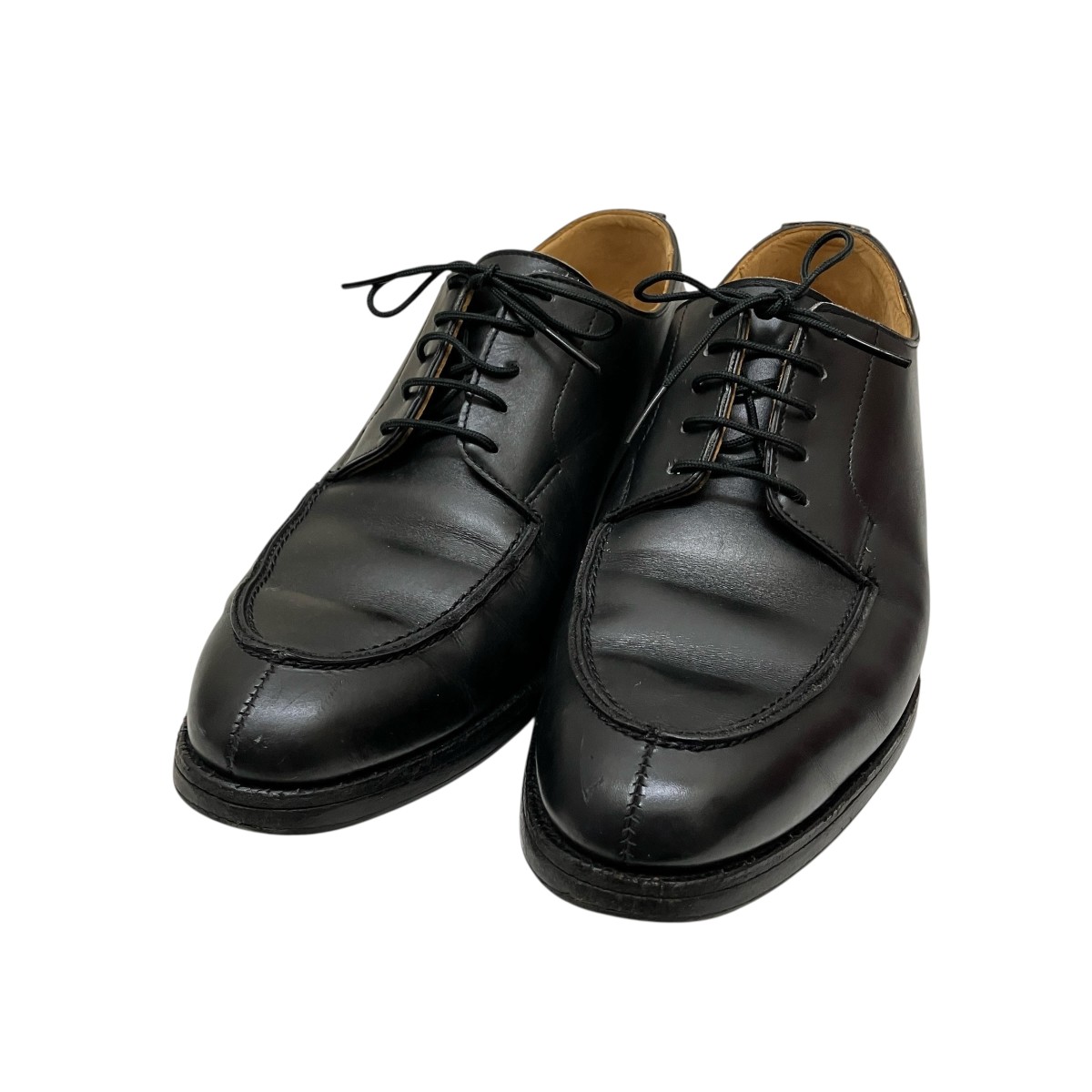 【中古】 Crockett ＆ Jones　 レザーシューズ 8201 ブラック サイズ：5 1/2 【030925】（クロケット＆ジョーンズ）