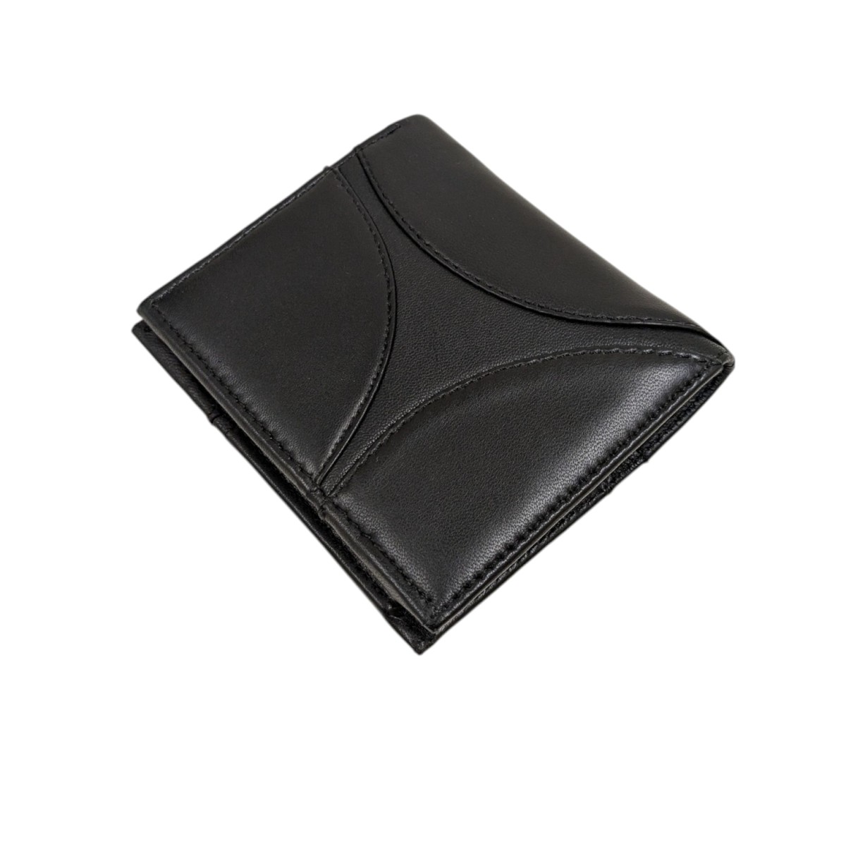 【中古】 NO MAINTENANCE　 2つ折り財布 ブラック 【030925】（ノーメンテナンス）