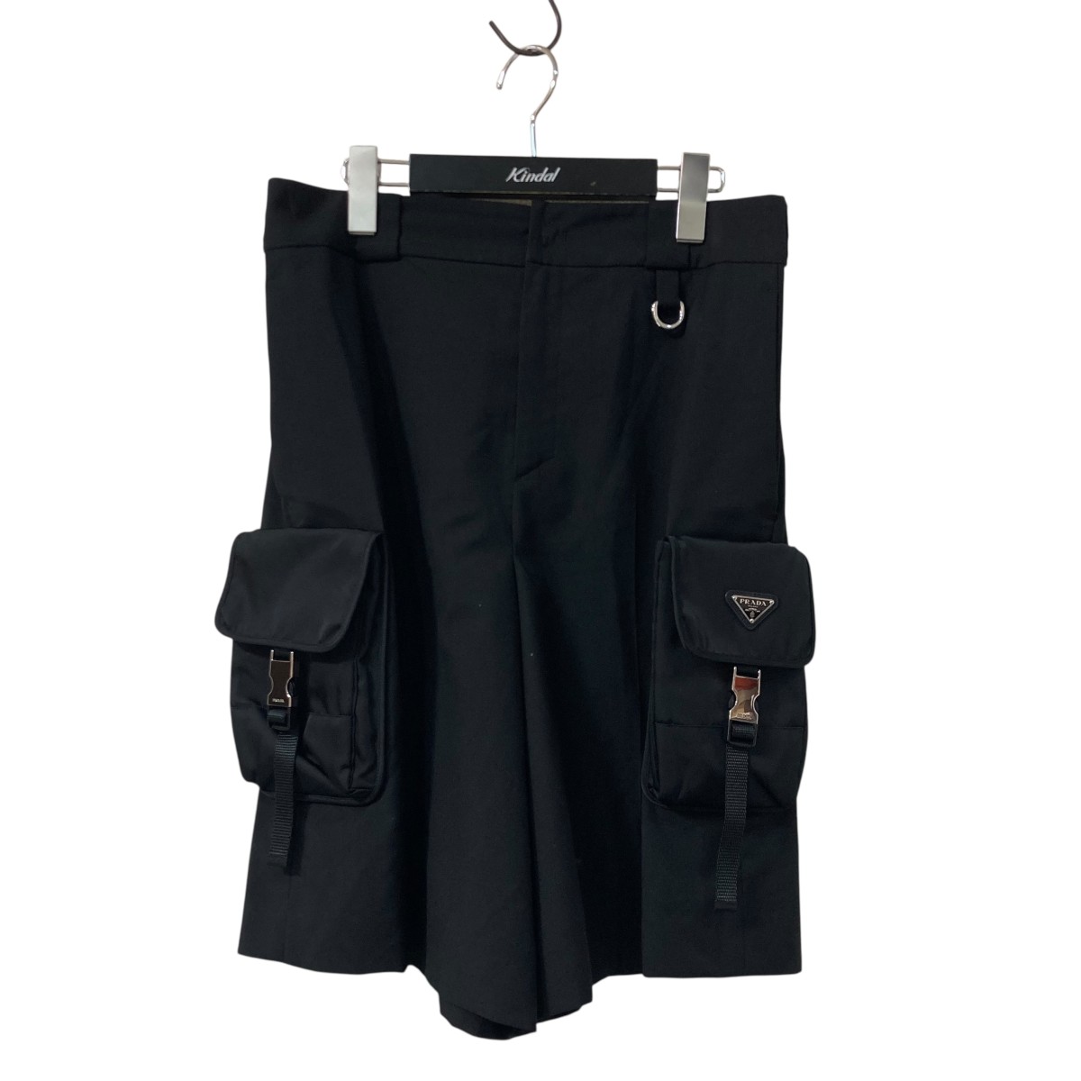 楽天市場】【中古】PRADA24SS ショートパンツ SPH369 ブラック