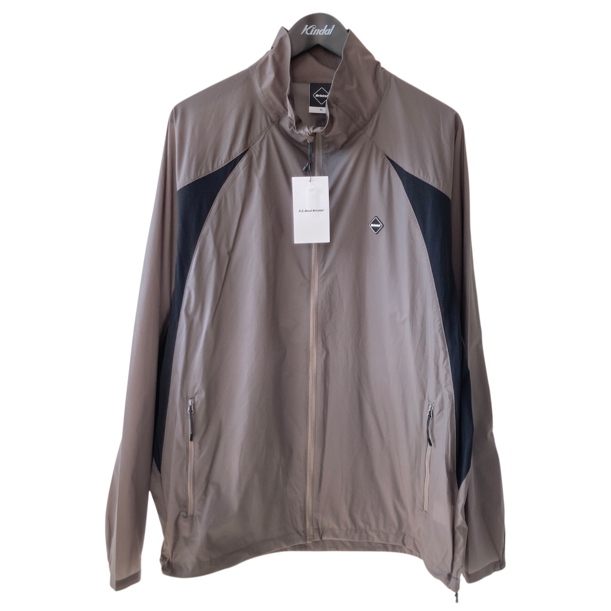 【中古】 F．C．R．B． 25SS ULTRA LIGHT WEIGHT JACKET リップストップジャケット FCRB-250043 ブラウン サイズ：XL 【価格見直し】
