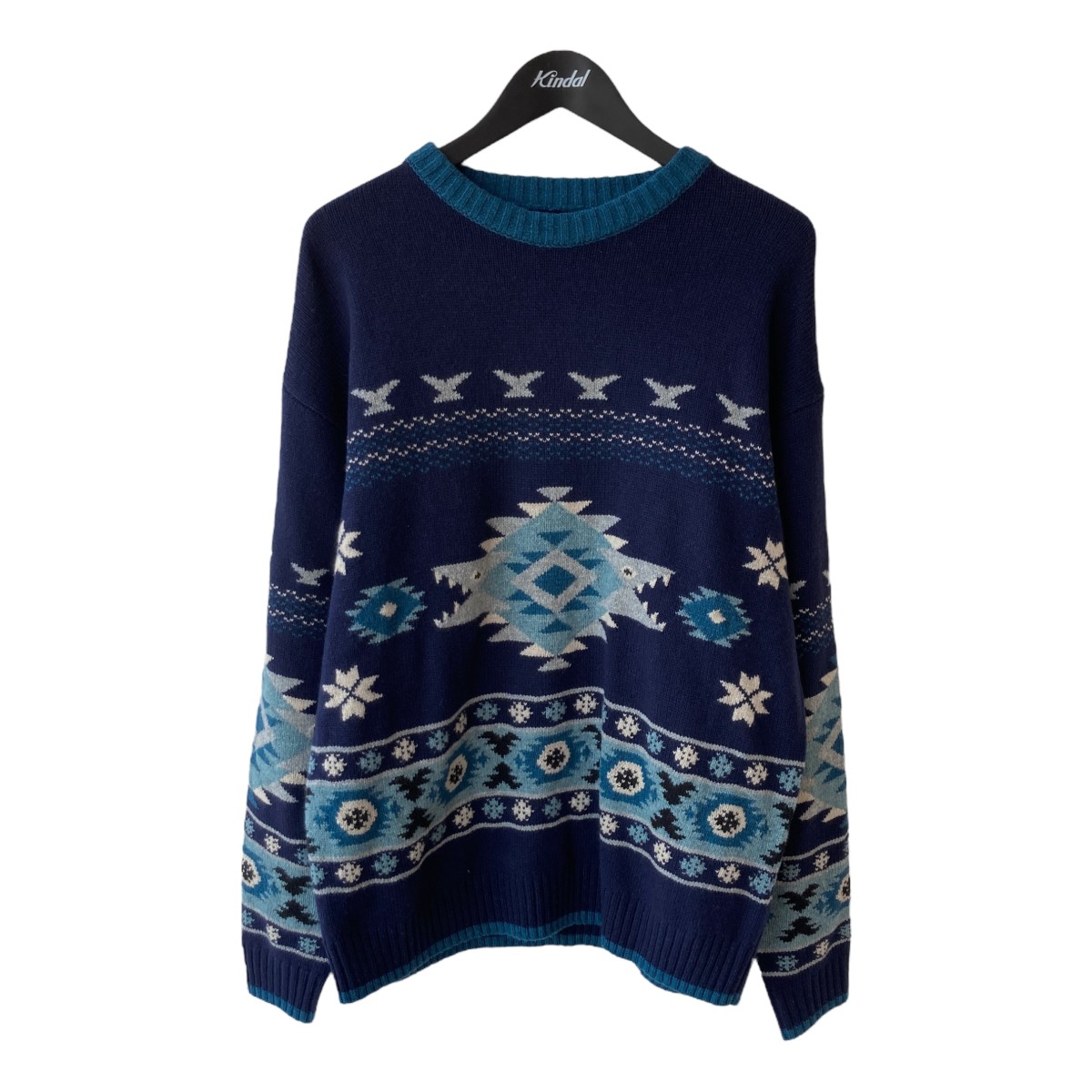 楽天市場】DESCENDANT ディセンダント カウチン ニット サイズ:2 19AW