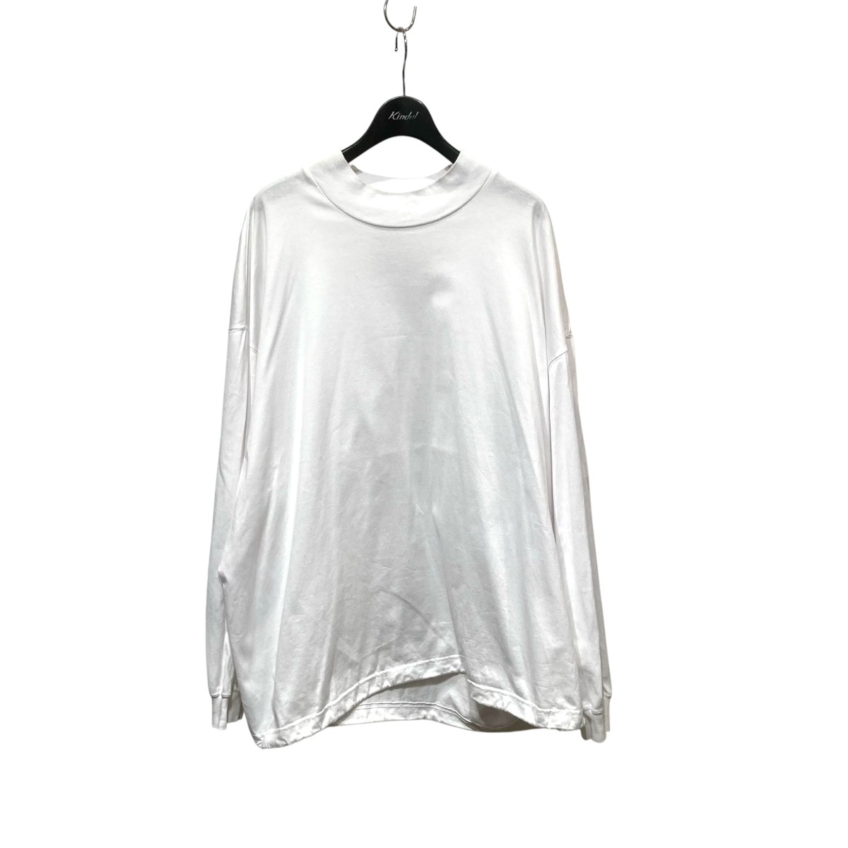 【中古】 is-ness　 BALLOON MOCK LONG SLEEVE T SHIRT バルーン長袖Tシャツ ホワイト サイズ：L 【050226】（イズネス） 7,603円
