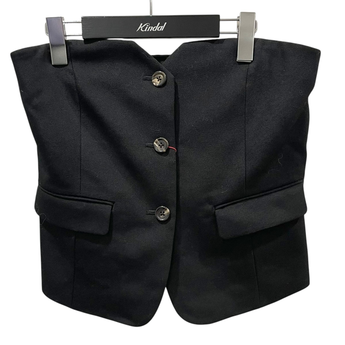 楽天市場】6(ROKU) ロク 23AW カシドス ビスチェ 38 ブラック 【中古