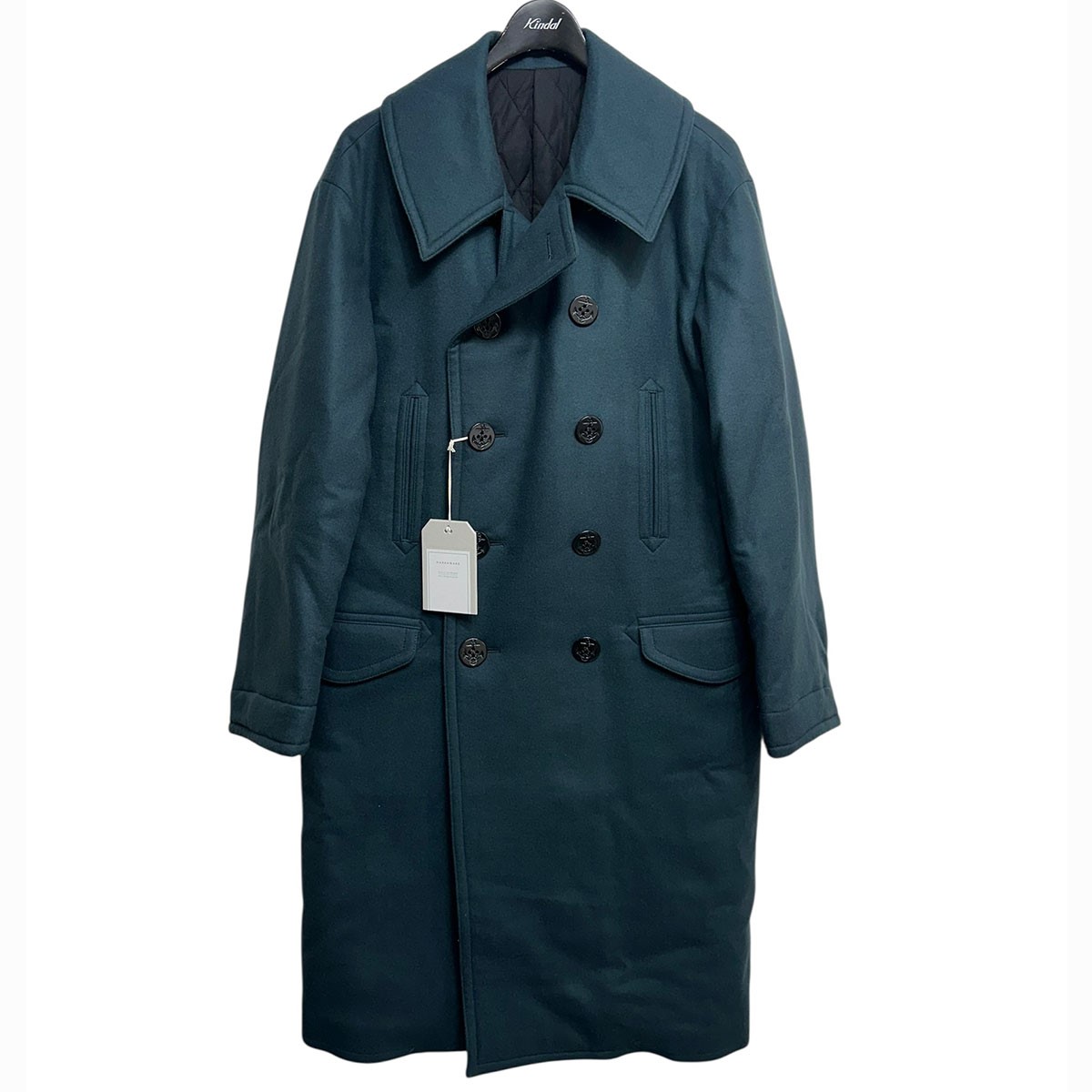 マーカウェア MAC COAT ORGANIC SUFFOLK MELTON MAC COAT ORGANIC SUFFOLK MELTON - MARKAWARE 「Area」