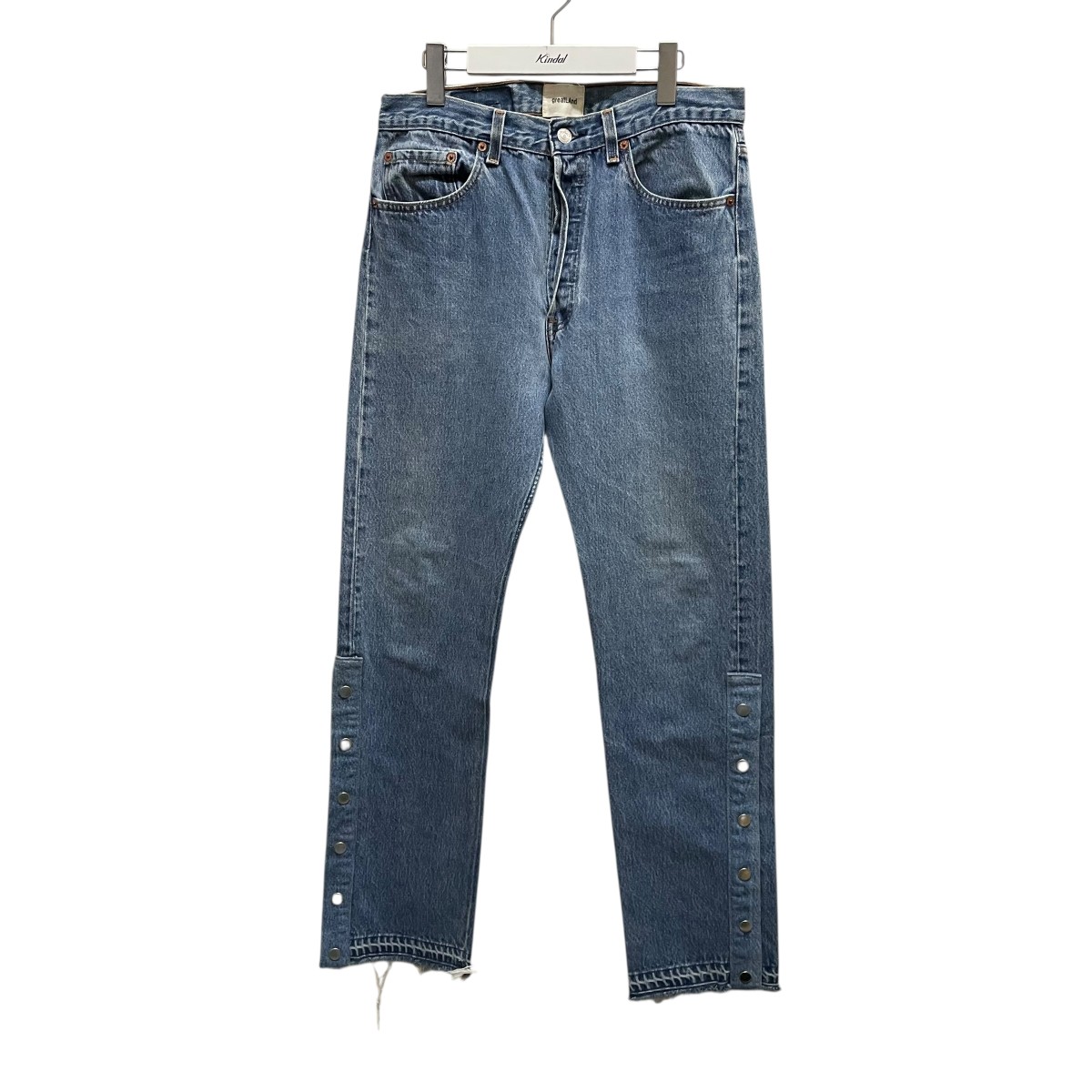 【中古】 Great Land リメイク デニムパンツ インディゴ サイズ：34 【価格見直し】