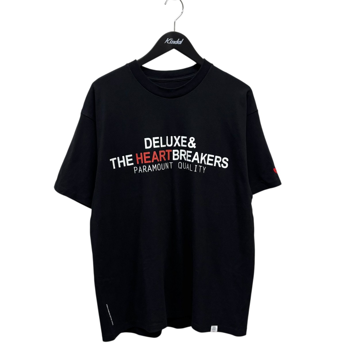 【中古】 DELUXE＆THE HEARTBREAKERS　 半袖カットソー 23AD2625 ブラック サイズ：L 【160226】（ベドウィンアンドザハートブレイカーズ）
