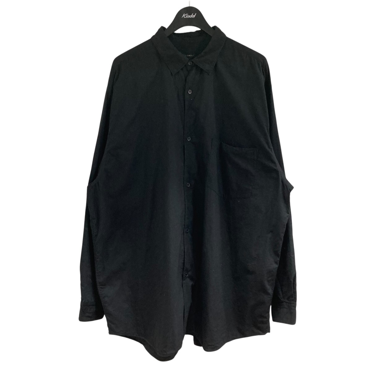 【限定カラー】comoli コモリシャツ ブラック サイズ1 COMOLI コモリシャツ