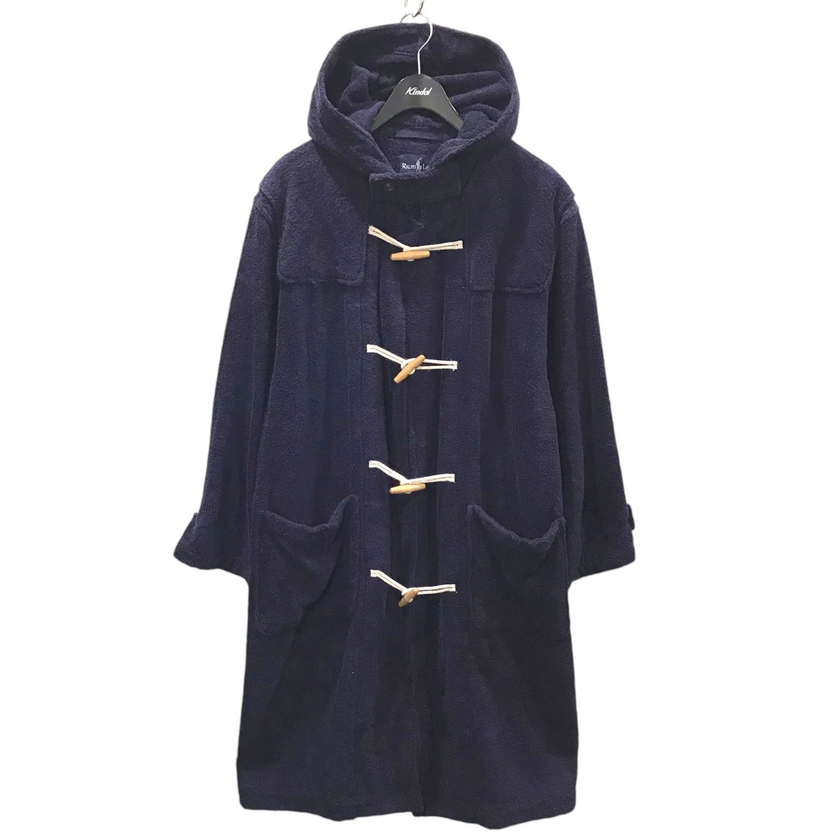 ビンテージ ポロスポーツ ラルフローレン ウールメルトン ロング ダッフルコート 1980-90s Polo Ralph Lauren Duffle Coat / Made in USA !! ラルフ