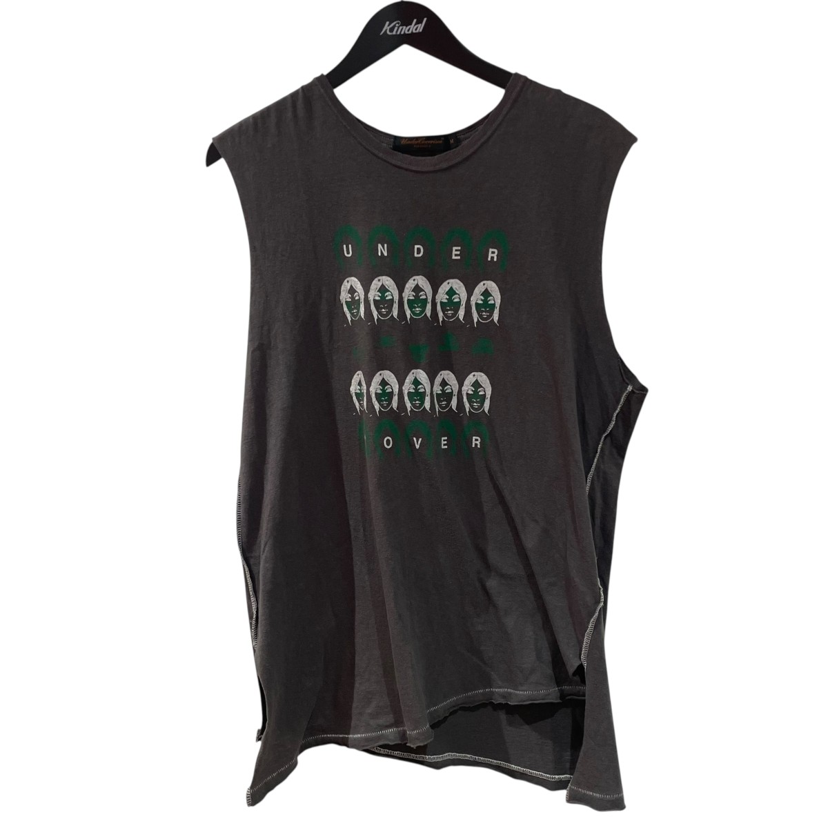 【中古】 UNDERCOVER　 03SS SCAB期 ノースリーブTシャツ グレー サイズ：M 【080426】（アンダーカバー）