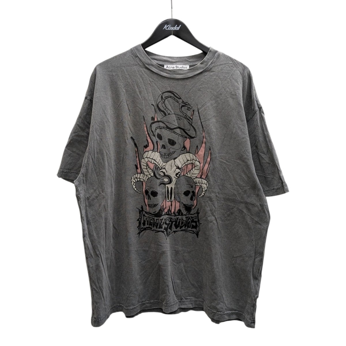 【美品】〈Acne Studios〉ロゴTシャツ　XS 半袖 三越伊勢丹 | Acne Studios/アクネ ストゥディオズ_Women通販