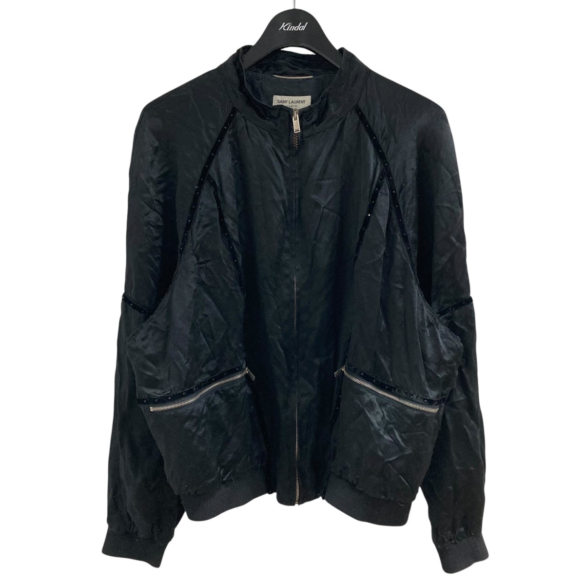 楽天市場】【中古】Saint Laurent Parisテディジャケット 354718