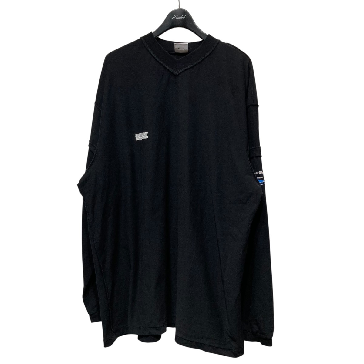 【中古】VETEMENTS インサイドアウトシャークカットソー UA65LS320 ブラック サイズ:S 【050726】(ヴェトモン)|ブランド古着のカインドオル