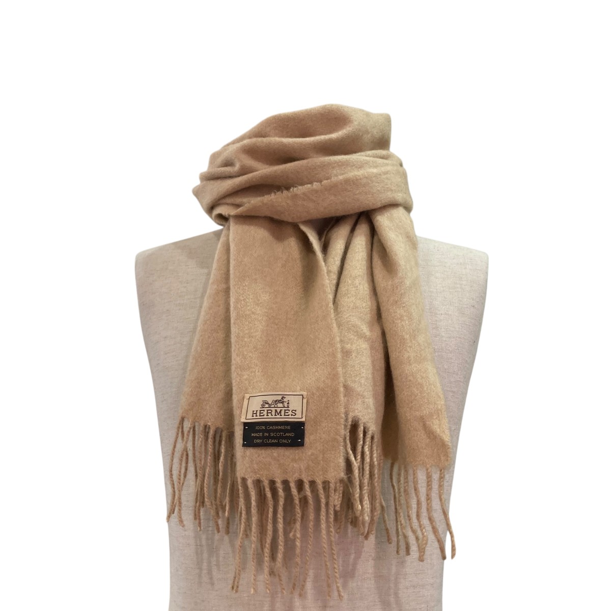 楽天市場】【エルメス】Hermes ダブルフェイス カシミヤ ストール