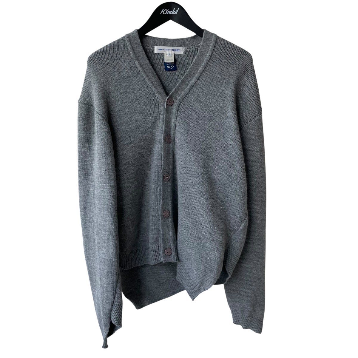 コムデギャルソンシャツ　カーディガン 楽天市場】【中古】COMME des GARCONS SHIRT ニットカーディガン