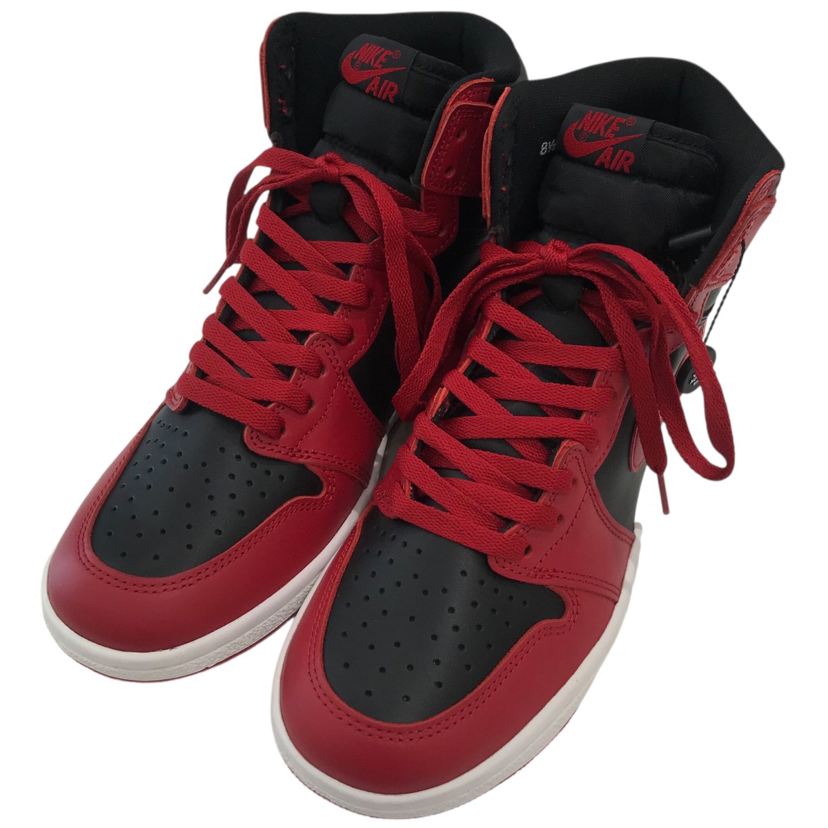 【中古】 NIKE 「AIR JORDAN 1 HIGH 85」 ハイカットスニーカー BQ4422 600 バーシティレッド サイズ：26.5CM 【価格見直し】