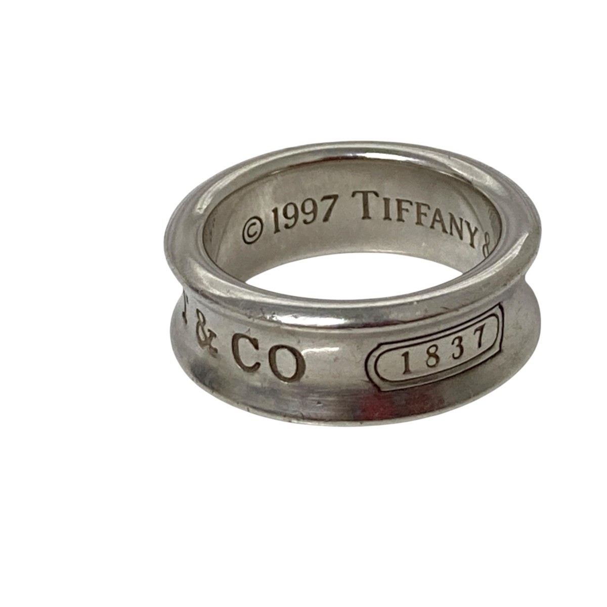 【中古】 Tiffany & Co. ナローリング シルバー 【価格見直し】