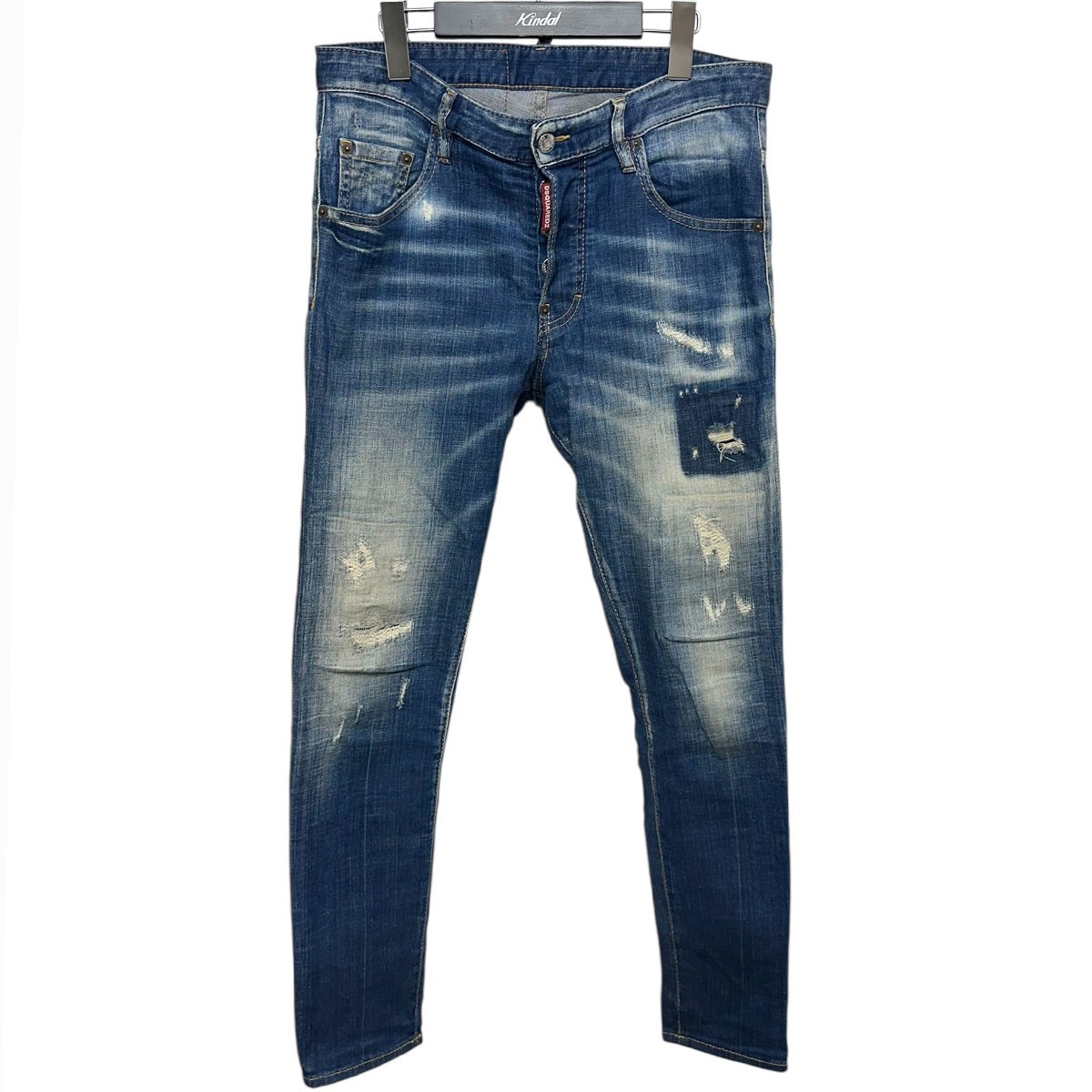 【中古】 DSQUARED2　 SKATER JEAN スケーター スリム テーパード デニムパンツ S71LB0728 インディゴ サイズ：44 【070925】（ディースクエアード） 22,330円