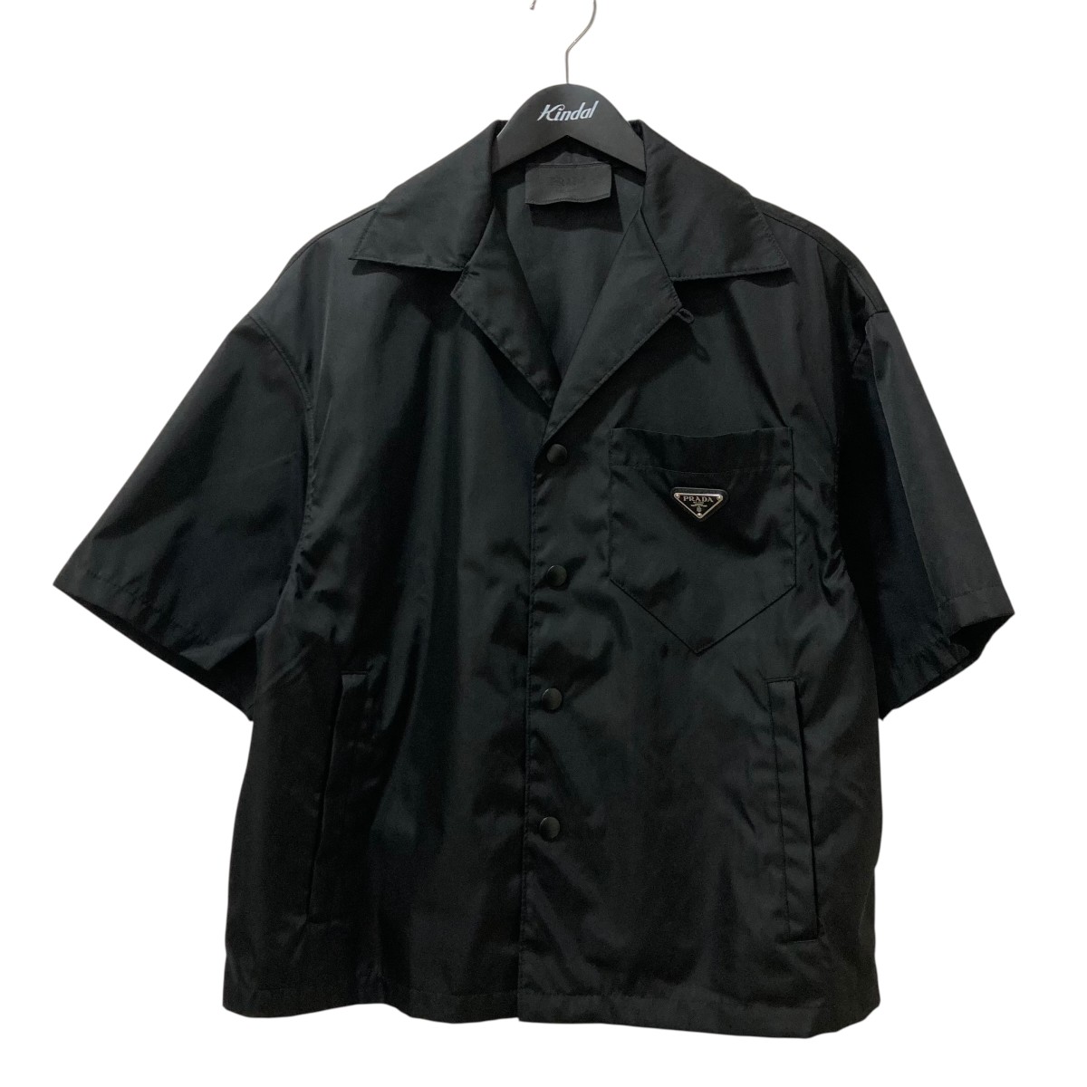 【美品】プラダ　半袖ダメージ加工デニムシャツ GEC067 インディゴ　XS 楽天市場】【中古】PRADADenim Short Sleeve Shirt ダメージ加工