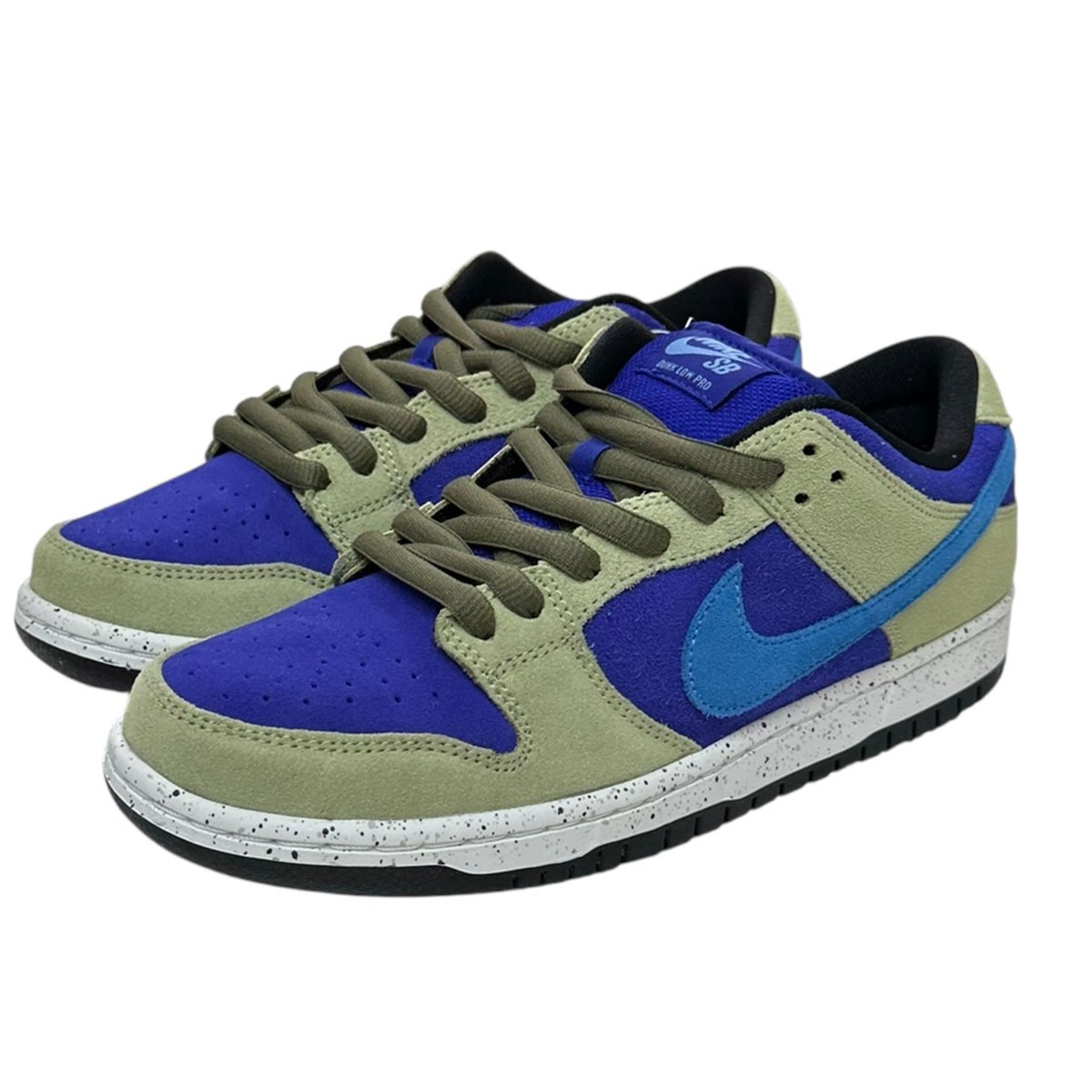 【中古】 NIKE SB　 Dunk Low Celadon ダンクローセラドンスニーカー BQ6817-301 ブルー系×グレー系 サイズ：US8 【080925】（ナイキSB）