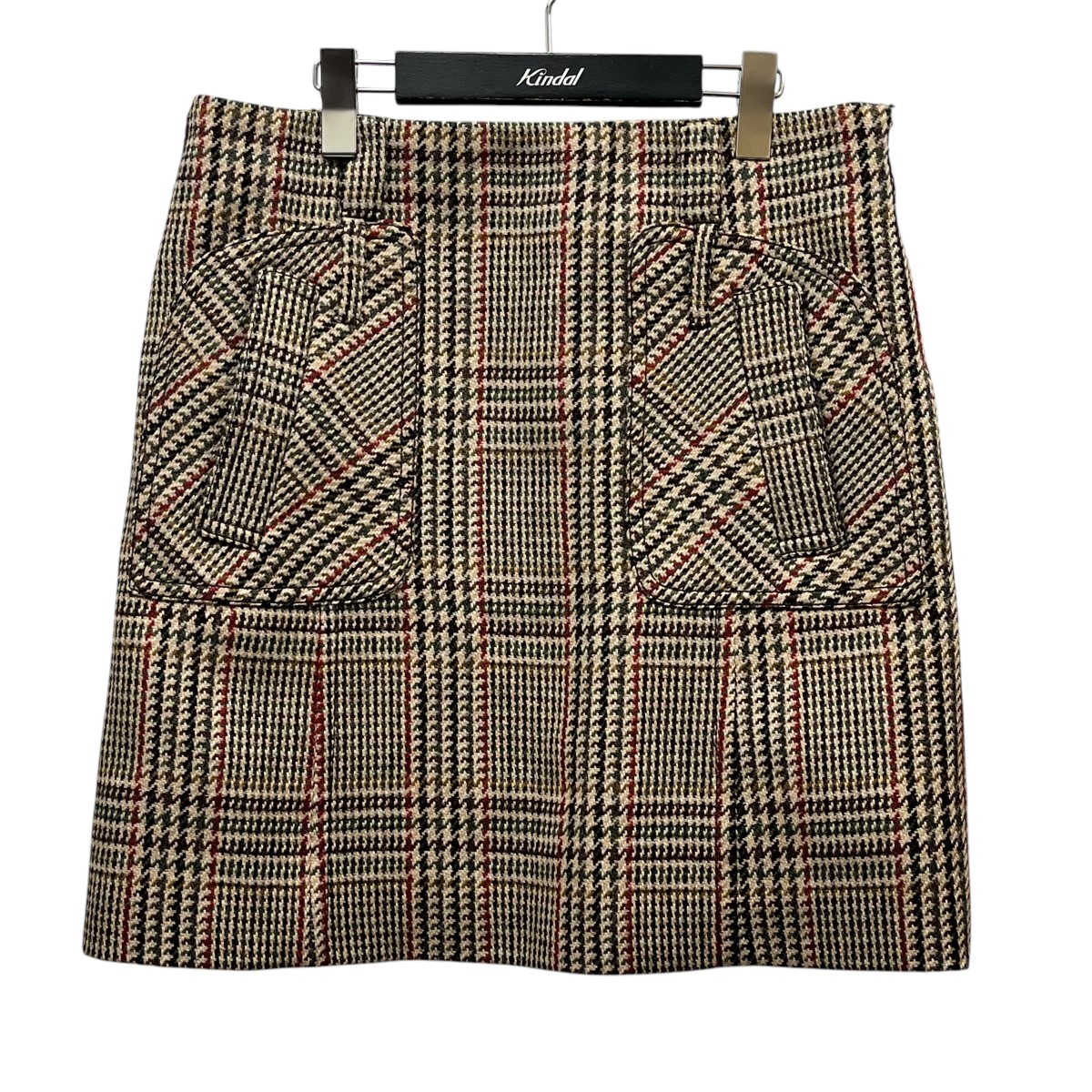 楽天市場】【中古】MIU MIUレザースカート ブラック サイズ：40【価格