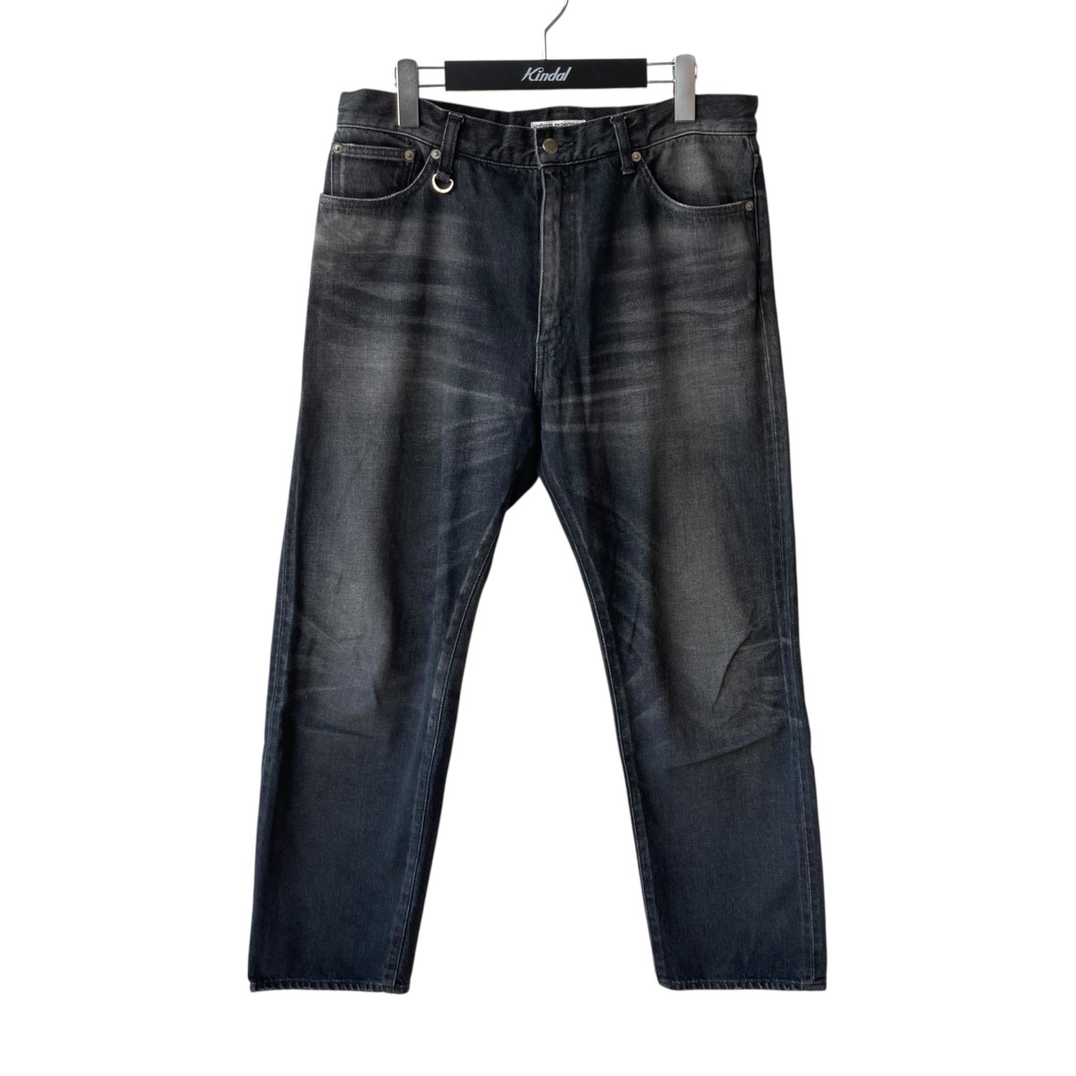 楽天市場】UNIFORM EXPERIMENT 23ss DAMAGED DENIM TAPERED PANTS Size