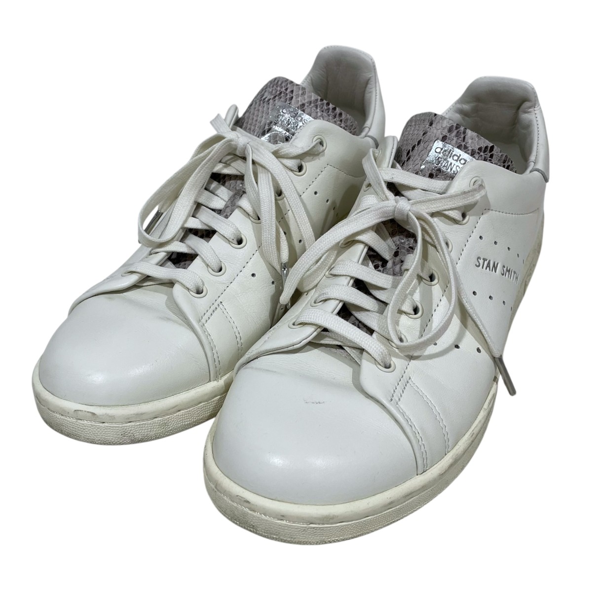 【中古】 adidas×EDIFICE スニーカー STAN SMITH LUX スタンスミス リュクス ID0986 アイボリー サイズ：27.5cm 【価格見直し】