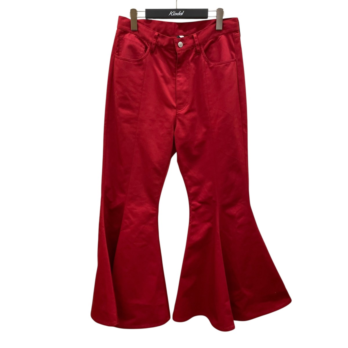 【中古】 RequaL 24AW WIDE FLARE PANTS ワイドフレアパンツ RQ24AW-PT05 レッド サイズ：1 【価格見直し】